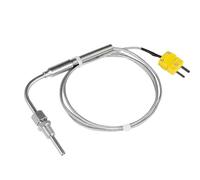 Sonda termocoppia in acciaio inox tipo CK 1300 °C, filettatura 1/2 pollice NPT, spine maschio angolate, 1 pezzo(Cable length 7m)