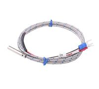Sonda termocoppia tipo K, cavo da 2 m, sensore di temperatura da 0 a 400 °C, 1 pezzo(Cable length 3.0m)