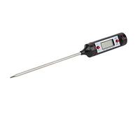 Sonda Termometro Digitale per Carne, Funzione Interruttore Tester Indicatore di Temperatura Ad Alta Precisione Acciaio Inossidabile, Cottura, Uso in Cucina