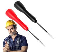Sonde di perforazione del filo di isolamento 'automobile, sostituzione della sonda del misuratore, set di sonda multimetro in acciaio inox, kit sonda di prova elettrica per spina banana, tester