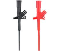 Sonde di Prova Flessibili ad Alta Tensione, 2Pcs P5004 Clip a Gancio per Test Rapido Isolata Professionale, Clip per Cavo Multimetro Flessibile Accessorio per Puntale Elettronico