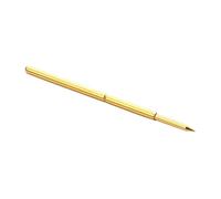 Sonde di prova primaverili Serie PA100 Ottone placcato oro Sonda for test a molla Pin Ago di rilevamento Pogo Strumento PCB P100-B PA100-B1 33,35 mm 1,36 mm(PA100-A3,20PCS)