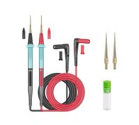 Sonde elettriche di prova ad alto potenziale 151 conduttori dell'oro del filo Calore clienti immunitari del multimetro del silicone con punte sottili staccabili Clienti di prova concessi in licenza