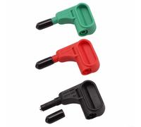 Sonde magnetiche con testa a banana da 4 mm per uso multimetro Set di tre per un facile test sul campo magnetico (rosso+nero+verde)