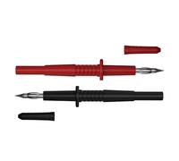 Sonde multimetro a testa in ottone da 4 mm Set di sonda per elettricista per test elettrici in laboratori e manutenzione industriale Strumento di misurazione elettrica