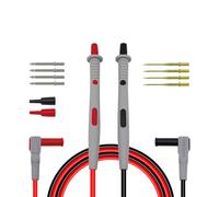 Sonde multimetro resistente alle alte temperature, aggiornamenti di punte facili da sostituire per test di laboratorio e manutenzione del circuito, strumento di prova elettrico