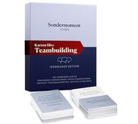 Sondermoment Teams - Icebreaker Edition | Set di schede di moderazione per Deep Talk & Team building | Psicologia positiva e coaching per una maggiore coesione | Tedesco e inglese