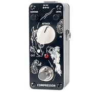 Sondery compressore Pedale effetto chitarra basso, True Bypass, controlli per livello di sostegno e attacco, formato mini con design