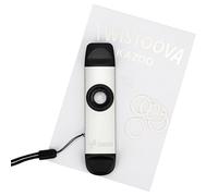 Sondery Kazoo Kazoo professionale a doppia testa in metallo con passo alto e basso e 5 membrane, jam insieme a chitarra, ukulele, violino e altro, argento