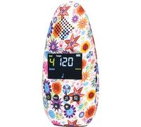 Sondery Metronomo digitale ricaricabile voce grande suono con schermo a colori USB jack per cuffie, design con motivi colorati serie Art Bulletome per chitarra, batteria, pianoforte e tutti gli