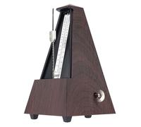Sondery Metronomo meccanico classico con campana per pianoforte, chitarra, tamburo, violino e sassofono, tutti gli strumenti, gamma Tempo 40-208 bpm, Beats 02346, custodia in ABS con venature del
