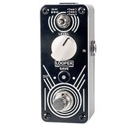 Sondery Pedale triplo Looper, accesso al caricamento/download di file musicali da/a 3 tracce tramite cavo USB chiuso, ogni traccia 30 minuti di tempo di looping, pedale loop illimitato sovraincisioni