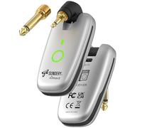 Sondery Wireless Guitar System: Trasmettitore e Ricevitore Compatibili con Diversi Strumenti - Chitarra, Basso, Keyboard, Batteria - 7 Canali, AirMate II UHF Ricaricabile Wireless