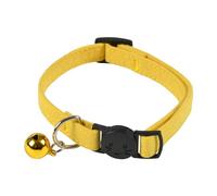 SONDEY Paris Prix - Collare anti-strangolamento per gatto, Boho 30 cm, senape, colore: senape