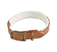 SONDEY Paris Prix - Collare per cane Wooly 50 cm Cognac & Écru'