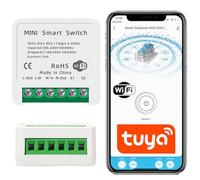 Sone Smart One Interruttore WLAN da incasso - Smart Life WiFi interruttore luce 3680 W 16 A, compatibile con Alexa e Google, modulo Smart Switch Tuya con controllo app, scene, timer, funzione di