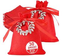 Sonekin Sacchetti Rosso Fai da Te per Cerimonia di Laurea (Stile B-30pz)