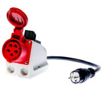 Sonel Adattatore di commutazione per prese trifase da 16 A per PAT