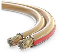 Sonero® 20 metri CCA Cavo per altoparlanti 2x0,75mm², colore: trasparente