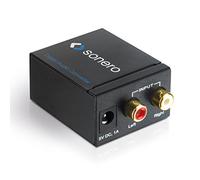 Sonero AC000 Convertitore Audio Analogico/Digitale 2x Cinch Stereo Audio (L/R) su Audio Digitale (ottico/coassiale)