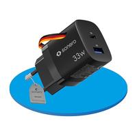 Sonero Caricatore USB-C e USB-A da 33W e 30W, Rapido GaN, Nero