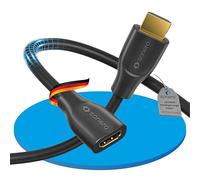 sonero® cavo di prolunga Premium High Speed HDMI 4K, spina HDMI A a presa HDMI A, contatti dorati, doppia schermatura, 2,00 m
