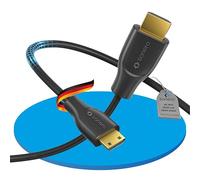 Sonero® cavo Premium High Speed da Mini HDMI a HDMI 4K, connettore da Mini HDMI C a connettore HDMI A, contatti dorati, doppia schermatura, 3,00 m