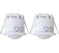 sonero IMS070 Rilevatore di movimento da incasso a soffitto - installazione interna per montaggio a incasso a soffitto, bianco i protezione: IP20, campo di lavoro 360° / 6m, 1 pezzo