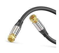 sonero® premio Cavo antenna satellitare Sat/cavo coassiale, 1,50 m, nero