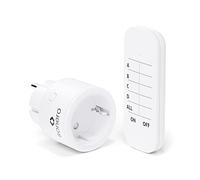 sonero® set di prese wireless 2300 watt | 1x telecomando, 1x presa per uso interno, portata 30 m, design compatto, bianco