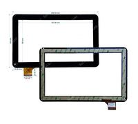 Soneth Vetro Touch Screen Digitizer 10,1" Wolder miTAB Seattle 3G Nero
