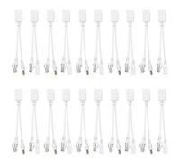 Sonew 10 Accoppiamenti Telecamera IP POE RJ45 Cavo Power Over Ethernet Adattatore + Splitter DC 12 V