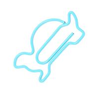 Sonew 100 Clamp/Holder a Forma di Animale Carino, Clamp/Holder in Metallo Colorate e Luminose per l'organizzazione di Casa, Scuola e Ufficio (Tartaruga)