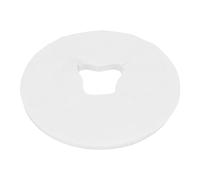 Sonew 100 Coperture per il Viso Usa e Getta per Massaggio, Morbido Tessuto Non Tessuto Traspirante, Assorbimento D'acqua, Confortevole e Delicato Sulla Pelle (Bianco 29 * 29 cm)