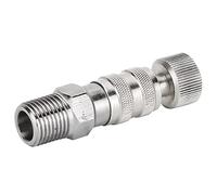 Sonew Accoppiatore Aerografo Professionale Connettore di Disconnessione a Sgancio Rapido Compatibile con il Tubo