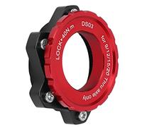 Sonew Adattatore a 6 Bulloni Premium con Blocco per Bloccante per Thru Axle Hub - Lega di Alluminio, Installazione Facile, Compatibile con Mountain Bike (Rosso)