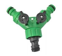 Sonew Adattatore per Rubinetto Splitter a 3 Vie per Lavatrice e Giardinaggio, Plastica DN15 DN20, Installazione Semplice (DN15 DN20 Plastica)