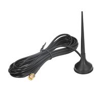 Sonew Antenna GSM Omnidirezionale 5dbi Guadagno SMA Testa Maschio con Base Magnetica per Potenziamento