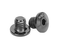 Sonew Bulloni del Coperchio del Cilindro in Lega in Lega di Titanio con Ingegneria Precisione per Leva del Freno in Bicicletta-compatibilità M7000 M8000 M9000 M9020 (Black)