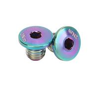 Sonew Bulloni del Coperchio del Cilindro in Lega in Lega di Titanio con Ingegneria Precisione per Leva del Freno in Bicicletta-compatibilità M7000 M8000 M9000 M9020 (Lucido; 3x2,6 mm)