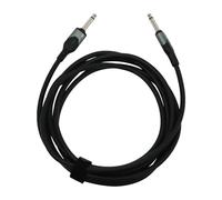 Sonew Cavo di Chitarra del Nuovo Cavo di Bass per Strumenti Elettrici da 10 Piedi per Mandolino Elettrico, Audio Pro (angolo Destro per Dritto, nero) (AC-06)