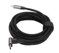 Sonew Cavo USB C di Forma a 90 Gradi L - Display 4K 60Hz e Ricarica Rapida PD100W - Extension Gen2 Intrecciato Intrecciato in Nylon Corco Gen2 per Devel e Dispositivi di Tipo C di Tipo (300 cm)
