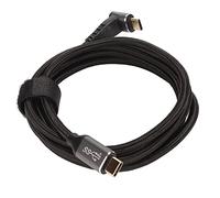 Sonew Cavo USB C di Forma a 90 Gradi L - Display 4K 60Hz e Ricarica Rapida PD100W - Extension Gen2 Intrecciato Intrecciato in Nylon Corco Gen2 per Devel e Dispositivi di Tipo C di Tipo (150 cm)