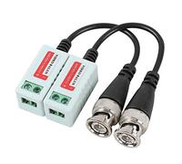 Sonew Cavo video ricetrasmettitore Balun BNC Video Balun Mini HDTV usato per sistemi CCTV di sicurezza/videosorveglianza