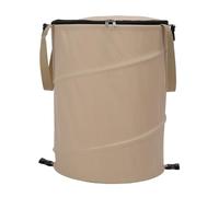 Sonew Cestino per Campeggio di Grande capacità con Coperchio - Contenitore di utilità a Pop -up Portatile da 10 Galloni Bidone di Rifiuti Riutilizzabili Oxford 600D per attività all'aperto (Brown)