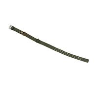 Sonew Collo di Mucca Regolabile per Impieghi Pesanti con Fibbia in Metallo a Doppia - Cinghia di Vitello in Tela a 4 Strati per Bovini, Cavallo, Pecore, Capra - Design Comodo e Resistente (Piccolo)