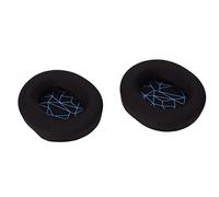 Sonew Cuscinetti Auricolari Aggiornati Ad Alta elasticità per 3/5/7 e Cuffie Compatibili - Comodi Cuscinetti Auricolari di Ricambio in Seta Verde (neri con serigrafia blu)