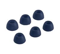 Sonew Cuscinetti Auricolari in Silicone Morbido per Auricolari 2 SM R177, 3 Paia S M L Copri Sostitutivi con Isolamento Acustico (Blu notte)