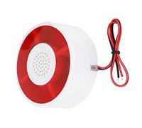 Sonew di Allarme Acustico con Luce di Sicurezza, DC 12 V, Luce di Segnalazione, Sirena