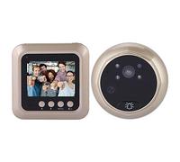 Sonew Digital Door Viewer, telecamera 2,4 pollici con apertura a spioncino 1080P, campanello di sicurezza domestica con vista a 166 gradi per la sicurezza domestica